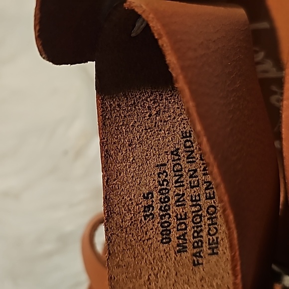 Free People Vacation Day Leather Wrap Lace-Up Ankle Gladiator Sandals - Picture 13 of 14